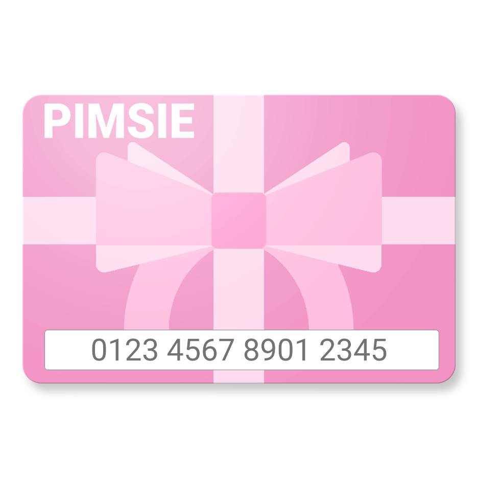 THE GIFT CARD PIMSIE